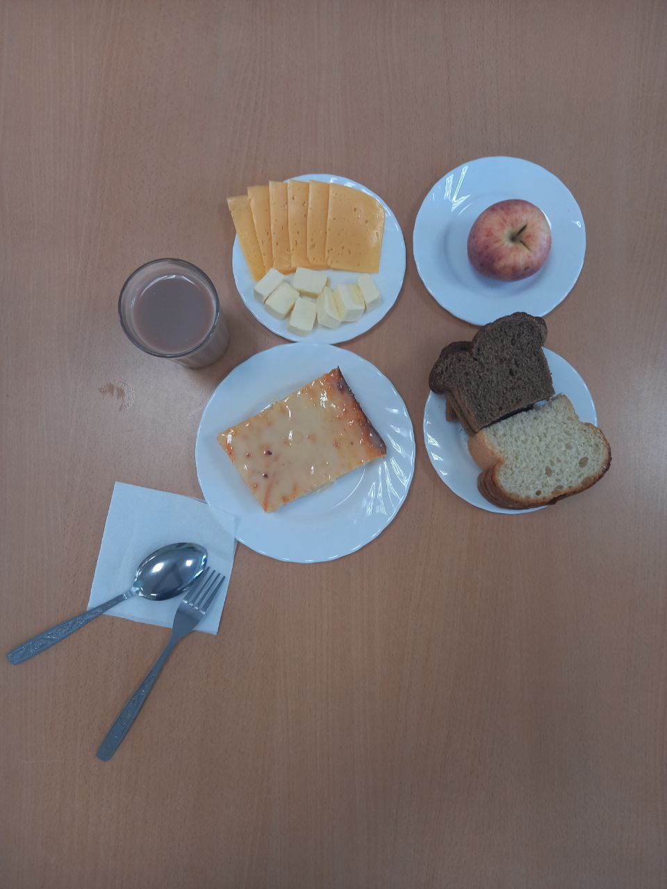 Завтрак для начальных классов - четверг